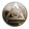 Medalion trzeźwościowy 24 godziny - Miedź